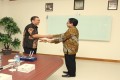 Penyerahan LHP atas LKPD TA 2011 kepada Ketua DPRD Kabupaten Belitung