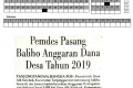 PEMDES PASANG BALIHO
