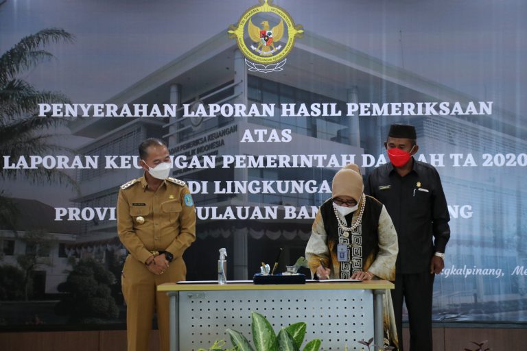 Kota Pangkalpinang dan Kabupaten Bangka Kembali Raih Opini WTP | BPK